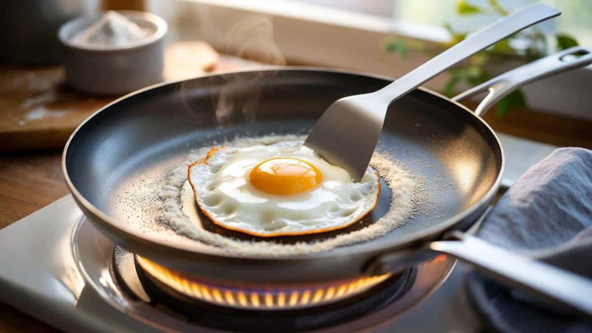 Cooks are stunned by a flour trick that creates perfect nonstick eggs without water or fat