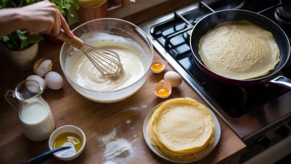 Crêpes: the glass trick and the 1‑2‑2‑2 rule for perfect batter