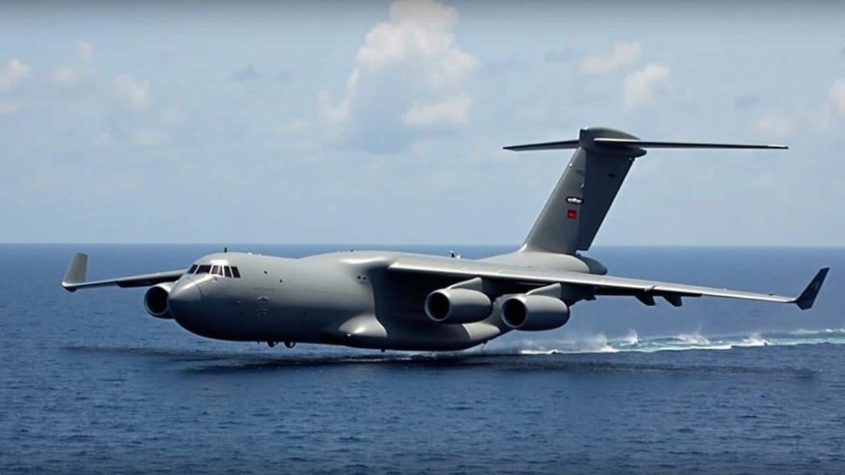 Crew of a U.S. Air Force C 5M Super Galaxy has declared an emergency over Pacific