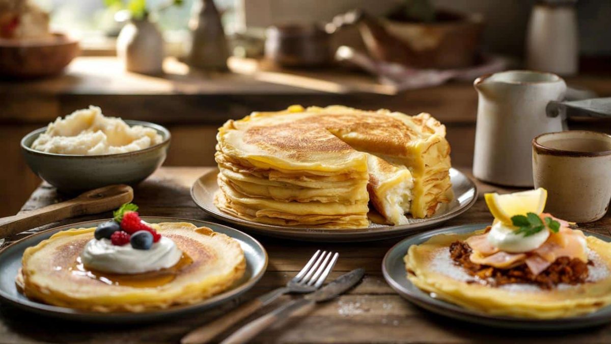 Do you know Laurent Mariotte’s parmentier crêpes, those treats made from cooked potatoes?