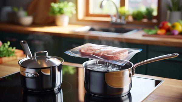 Do you know the 2-pot trick to thaw meat in a flash?