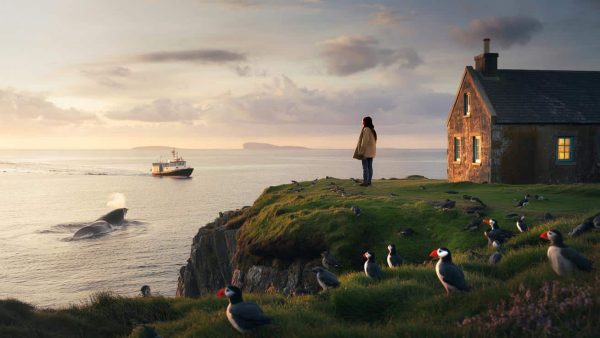 Shocking Opportunity: Get Paid €5,000 a Month to Live on a Remote Scottish Island with Puffins and Whales