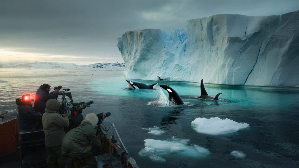 Shocking Discovery: Orcas Breaching Dangerously Close to Melting Greenland Ice Shelves – What It Means for the Planet