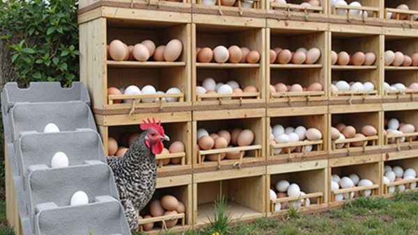 Empty egg shelves: the urgent step before putting chickens in your garden to avoid stress, disease and drama
