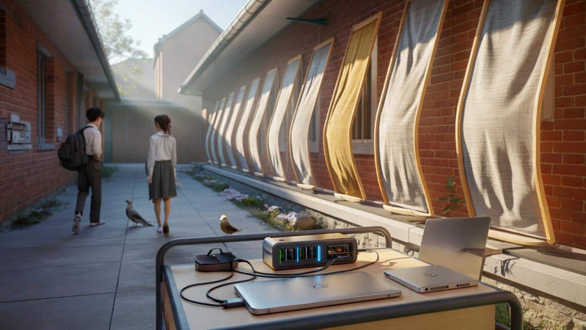 The Silent Power of Fabric Turbines: Harnessing Whisper-Soft Breezes to Charge Schools and Neighborhoods
