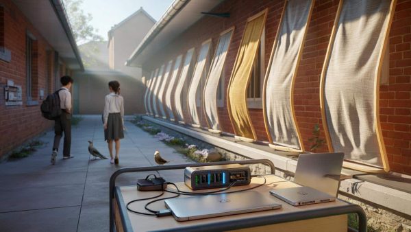 The Silent Power of Fabric Turbines: Harnessing Whisper-Soft Breezes to Charge Schools and Neighborhoods