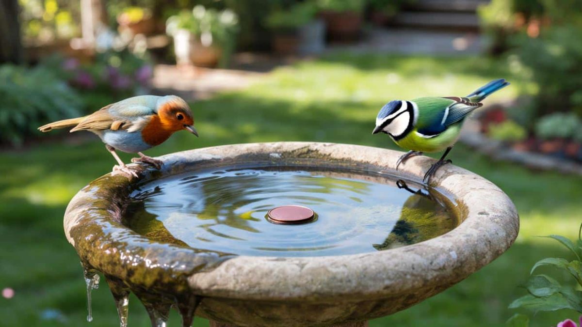 Every garden bird bath owner is being asked to drop in a single penny