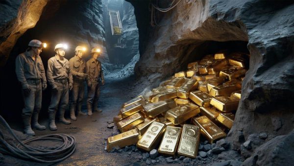 Find of the century: gold bars discovered over a kilometer underground, all tied to one nation