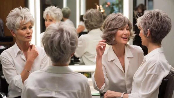Shocking Makeovers: The Divisive Short Hairstyles Transforming Women Over 60