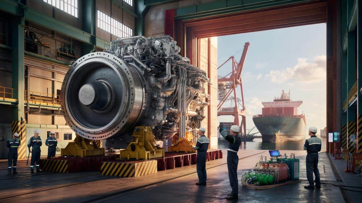 For its 80th anniversary, this French site producing monstrous 320‑tonne engines will receive a “nice gift” from its German owner Everllence