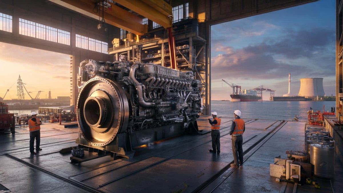 For its 80th anniversary, this French site that builds monstrous 320‑tonne engines is getting a “nice gift” from its German owner Everllence
