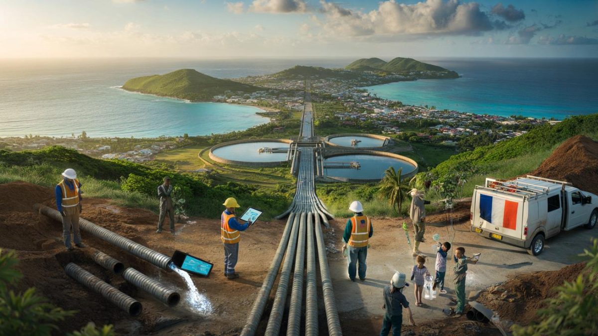 France called in as reinforcements by the Caribbean’s 3rd largest island for a €144 million water lifeline