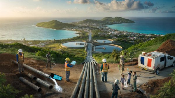 France called in as reinforcements by the Caribbean’s 3rd largest island for a €144 million water lifeline