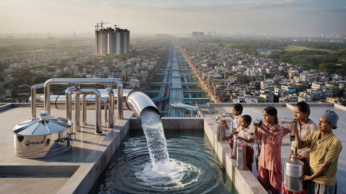 French giant Veolia lands record contract in India’s second-largest city to secure drinking water for 22 million residents