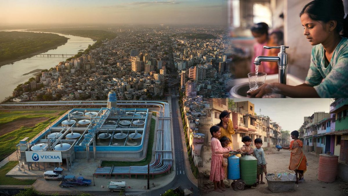 French group Veolia lands record water contract in India’s second-largest city, securing drinking water access for 22 million residents