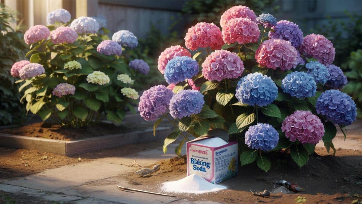 Gardeners are divided after discovering that one cheap pantry item can double hydrangea blooms while secretly damaging bees and soil health