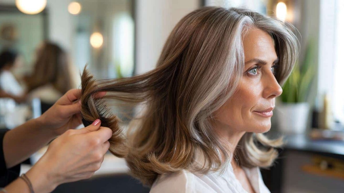 The Secret “Melting” Technique That Hides Gray Hair Flawlessly