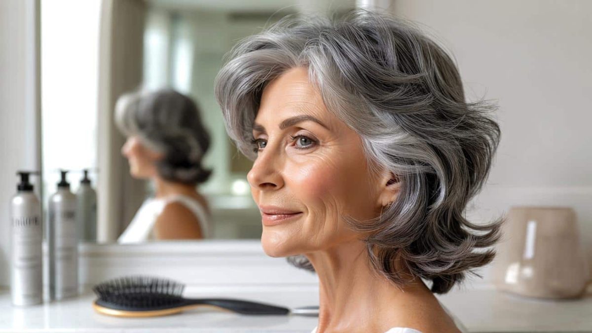 Unveil the Secrets to Rejuvenating Your Salt-and-Pepper Hair Without Color