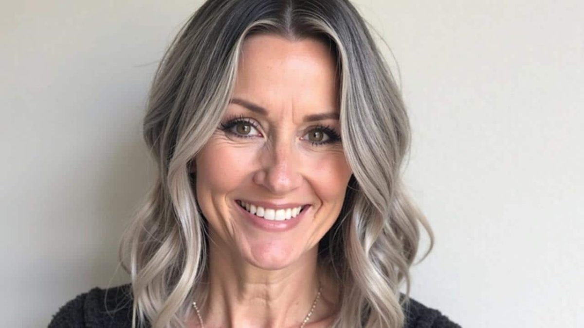 Grey hair after 50: how lowlighting balayage makes silver strands look chic