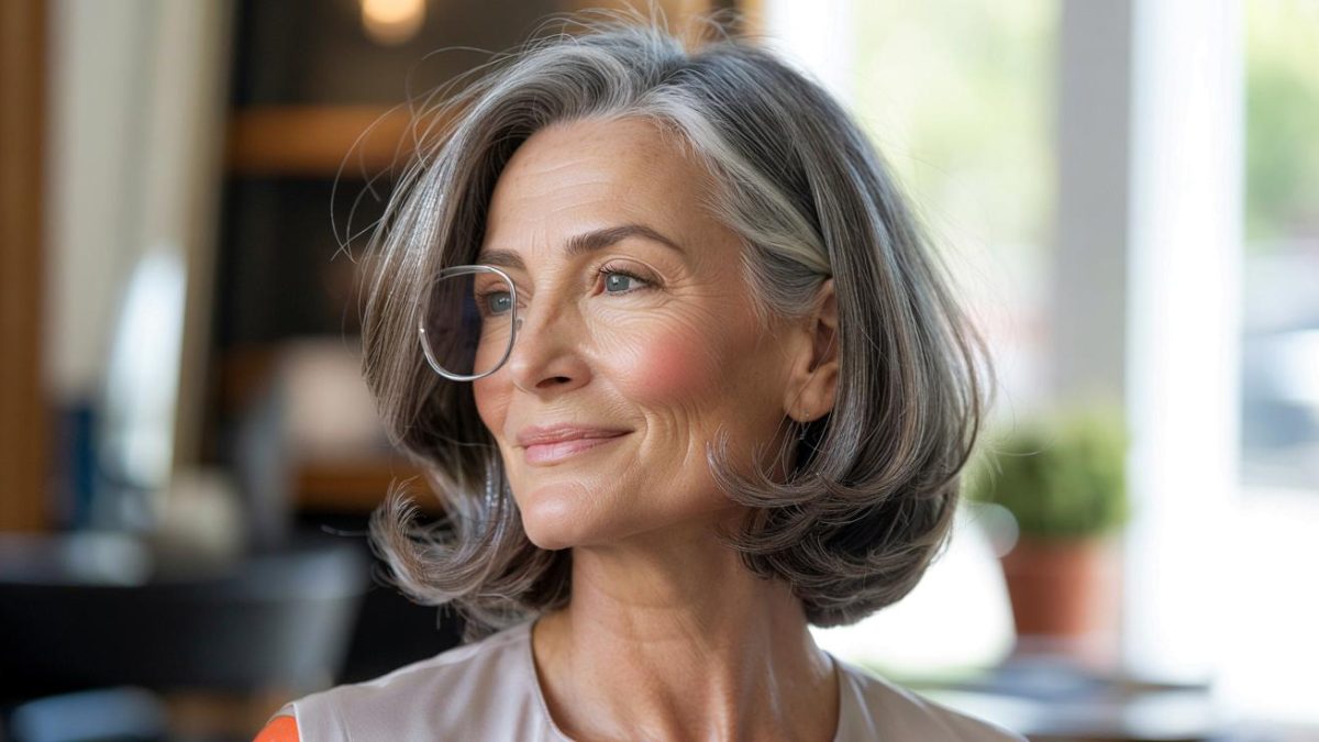 Grey Hair: The Hairstyle That Makes Your Face Look Younger