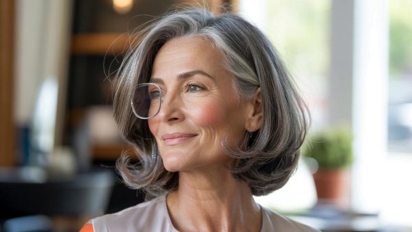 Grey Hair: The Hairstyle That Makes Your Face Look Younger