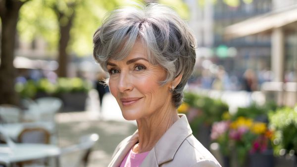 Hairstyle after 70: the “trixie cut” is the youth-boosting short crop of the spring