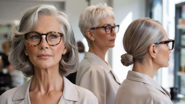 Hairstyles after 70: these cuts are perfect if you wear glasses