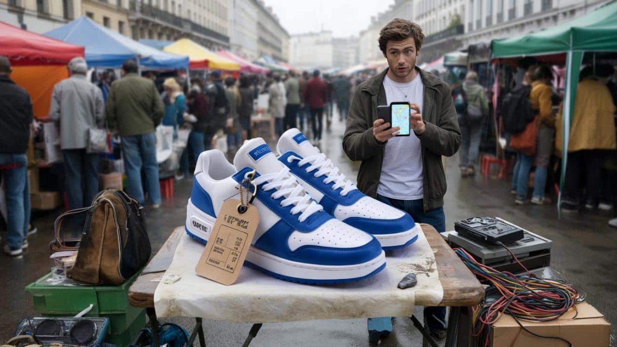 The Shocking Truth: Man Plants AirTag in Donated Sneakers, Uncovers Resale Scandal at Local Market