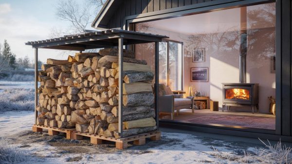 Heating 80 to 120 m² with wood: how many cubic metres you really need for the whole winter