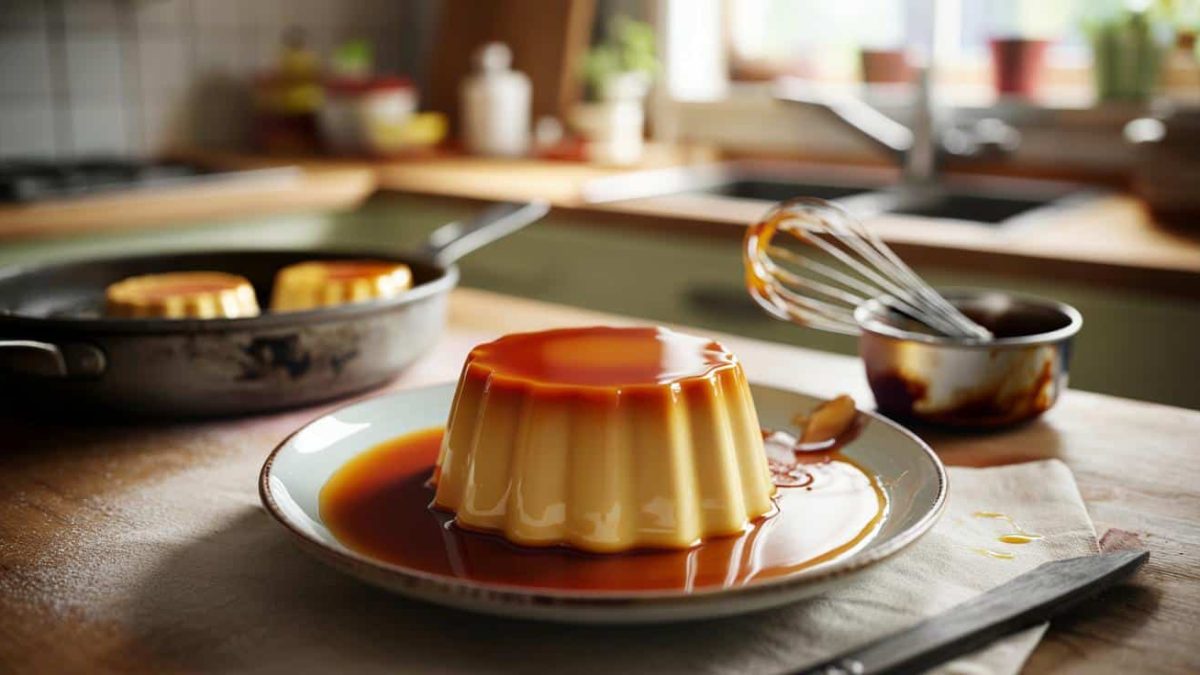 Homemade crème caramel: the foolproof trick for a perfect texture and authentic flavour