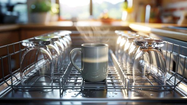 How a splash of vinegar in your dishwasher cycle leaves glasses sparkling and spotless every time just like magic