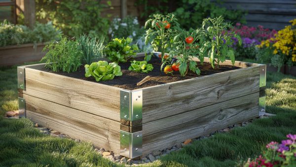 How to build a raised garden bed for under 40 euros using untreated timber that will last an entire decade without rotting