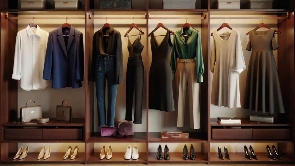 How to create a capsule wardrobe with only 30 pieces that covers every single occasion from casual weekends to formal events