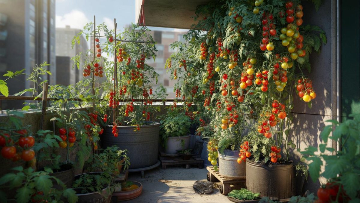 How to grow tomatoes in containers on a small balcony and harvest more than you ever thought possible without a garden