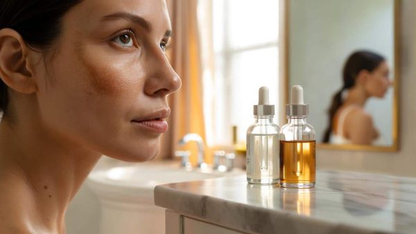How to treat dark spots and hyperpigmentation at home using niacinamide and tranexamic acid in the correct order and concentration