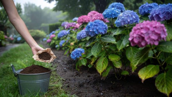 Hydrangeas benefit from one simple household leftover that enhances soil nutrients and boosts bloom intensity