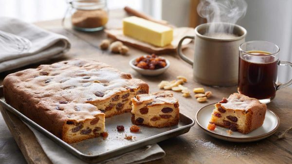 I didn’t expect such a hit with these ultra-soft raisin and almond bars: my new go-to no-mixer recipe in 30 minutes!