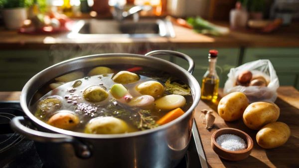 I don’t boil potatoes in water anymore, ive switched to this aromatic broth