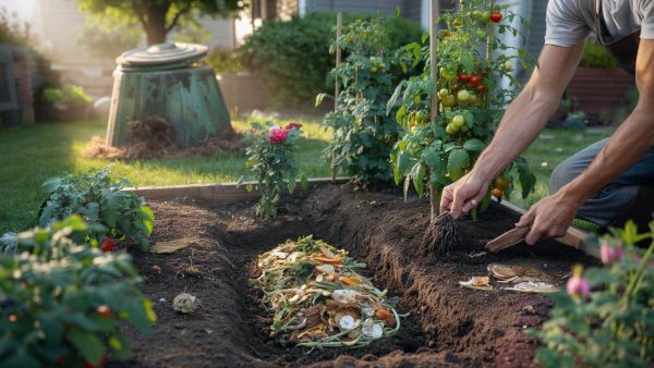 I haven’t used a compost bin since learning this technique – and my garden has never looked better