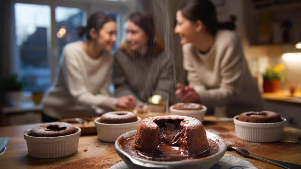I made this warm chocolate dessert on a cold evening and it instantly lifted everyone’s mood