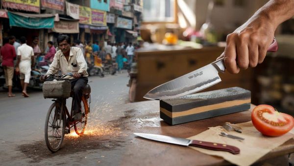 The Secret Indian Knife Sharpening Technique That Will Transform Your Dull Blades Into Razor-Sharp Perfection in Just 1 Minute!