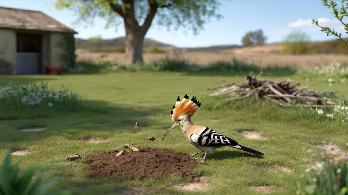 If a Eurasian hoopoe lands in your garden, what it reveals about your soil and your future