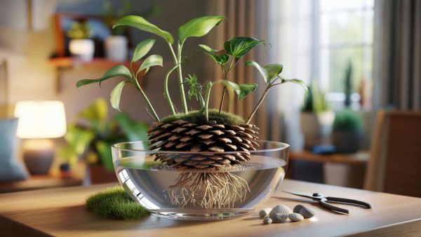 Discover the Secrets of Turning Humble Pine Cones into Stunning Plant Displays!