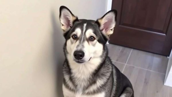 If your dog presses their head against the wall, take them to the vet immediately