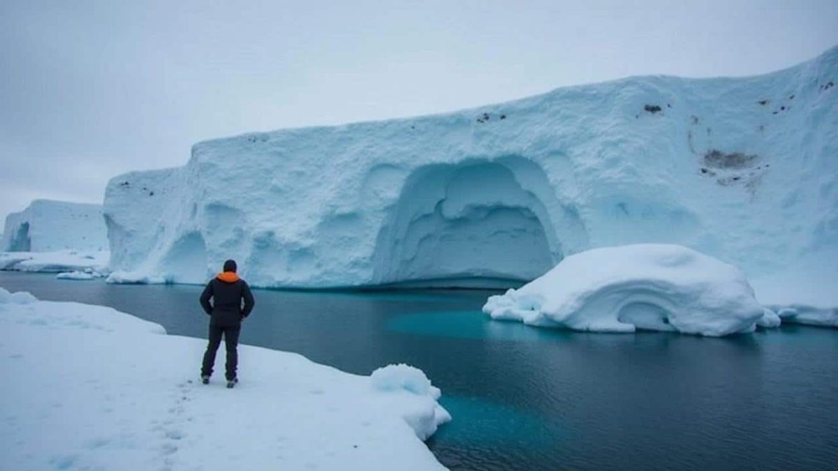 In the frozen depths of the Arctic, an unexpected answer to climate change emerges