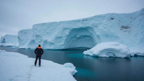 In the frozen depths of the Arctic, an unexpected answer to climate change emerges