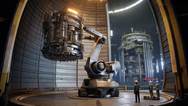 ITER: a 36‑tonne robot will replace ‘Godzilla’, currently the largest industrial robot on Earth, inside the fusion reactor