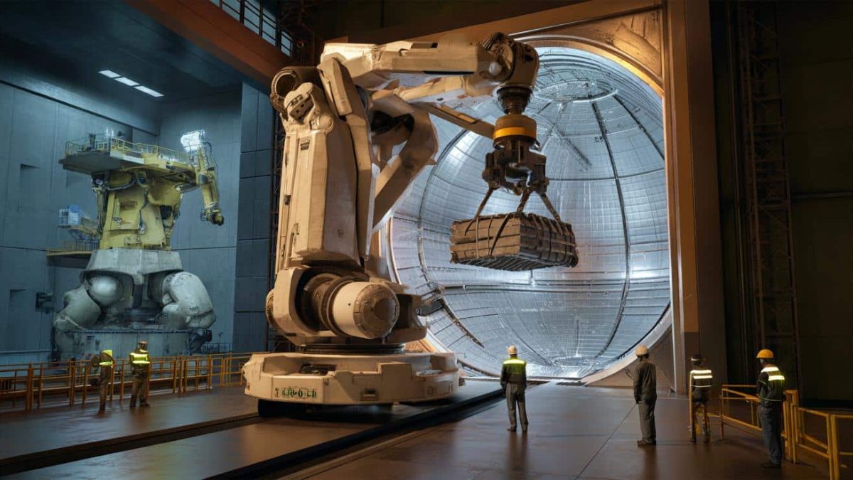 ITER: a 36‑tonne robot will replace the world’s biggest industrial robot “Godzilla” on the fusion reactor