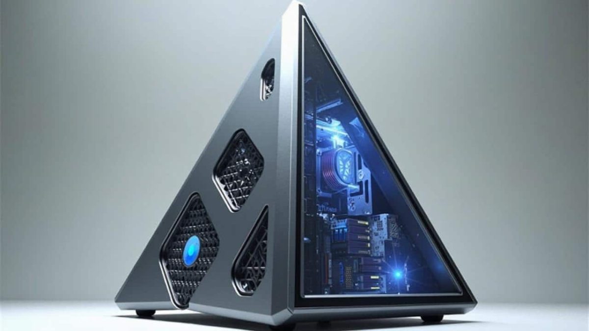 Its pyramid shape isn’t the only novelty of this Chinese computer, which will be among the first to run AI locally