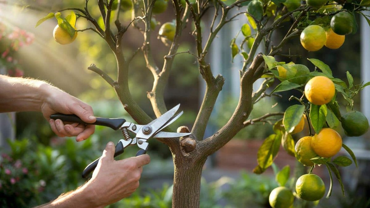 I’ve been doing it since this week and saw a real difference : how to prune your citrus in one move for a bumper crop